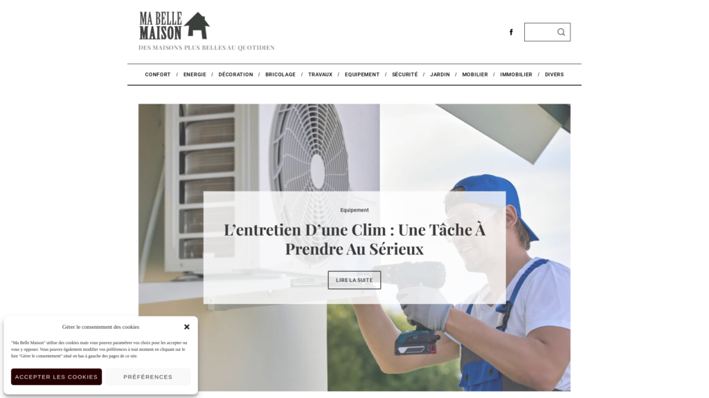 Ma Belle Maison, site de bricolage et travaux à la maison